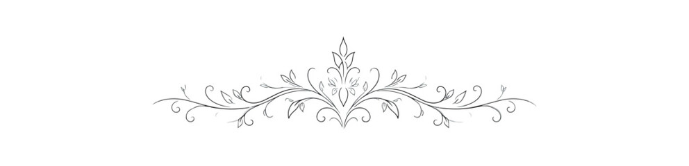 Ornate decorative design pattern