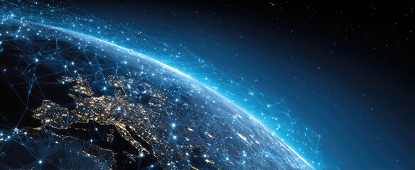 Global network of interconnected cities