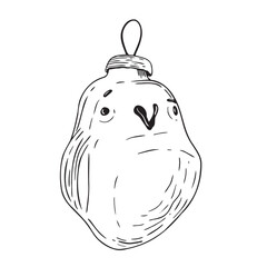 A whimsical illustration of a bird ornament that combines charm and creativity for decoration