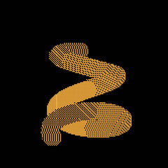 Orange WAVES Retro pixel art, pixelpattern, 8 bit background. Leisure or arcade games duotone border frame. Fondo negro
Dither design. Diseño en pixeles con colores llamativos retro