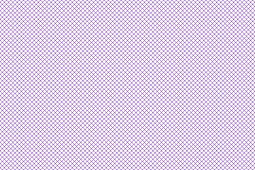 Mesh texture or carbon pattern with crisscrossing purple lines on a transparent background. Simple geometric style design element for wallpaper, print, textile, paper, decoration, fabric, paper