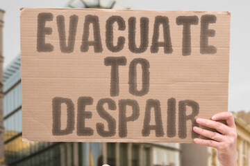 “Evacuate To Despair” Fleeing south offers no safety—overcrowded camps replace...