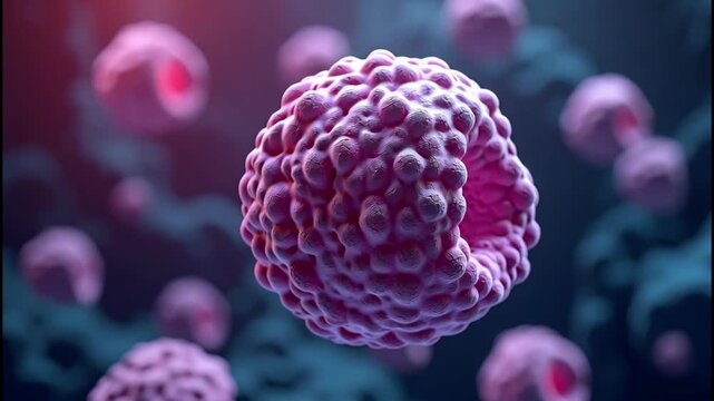 Captivating Medical Animation - A Close-Up Look at Cellular Structure