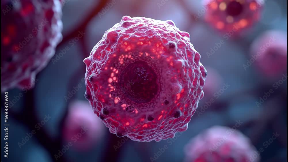 Aufkleber exploring the structure of cells - a close-up look at cell membranes