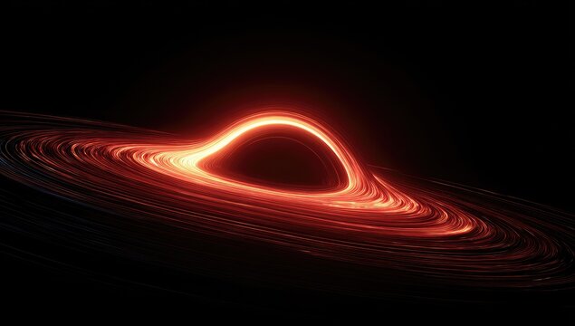 Cosmic vortex, swirling black hole