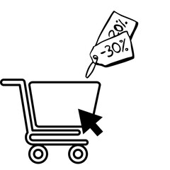 shopping cart icon