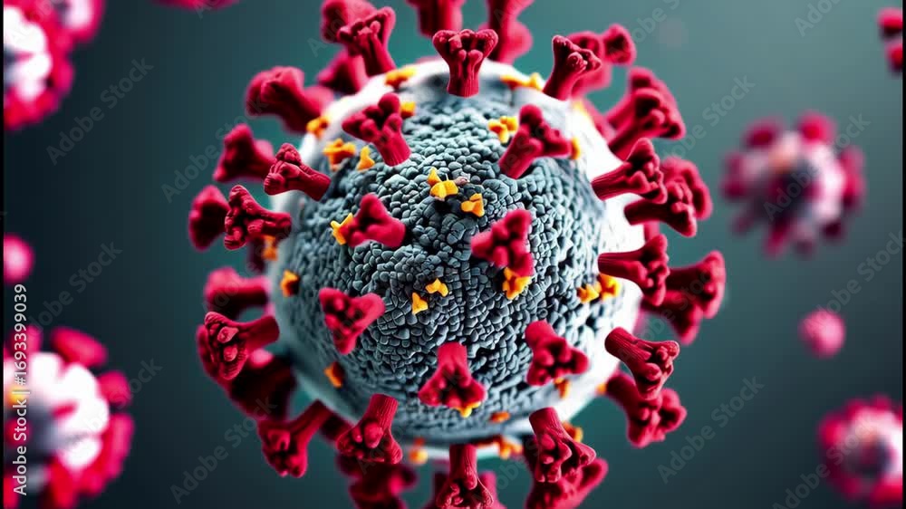Poster exploring the structure of a viral capsid - a visual journey