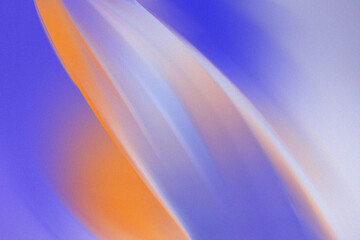 Abstract blend of purple, orange, and white hues