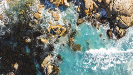 The Bay of Fires is a bay on the northeastern coast of Tasmania in Australia, extending from...