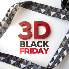 BLACK FRIDAY written on strip