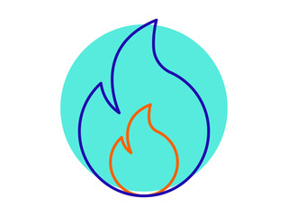 Trending icon. E-commerce outline icon. Simple vector illustration in modern thin line style.