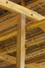 Teak and Bamboo Structural Detail