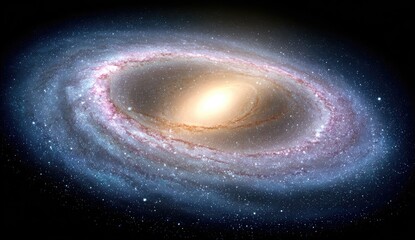 Spiral Galaxy Cosmic View