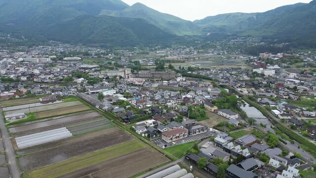 May 15 2024 the village of the Yufuin, Ooita ken Yufu city