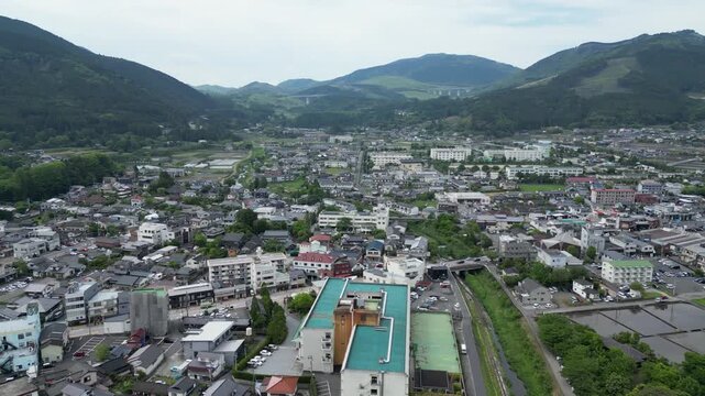 May 15 2024 the village of the Yufuin, Ooita ken Yufu city