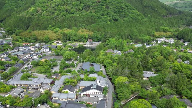 May 15 2024 the village of the Yufuin, Ooita ken Yufu city