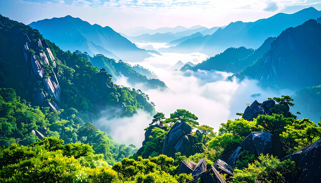 山奥 霧