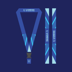 office and company ID card lanyards