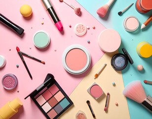 ポップアートな化粧品