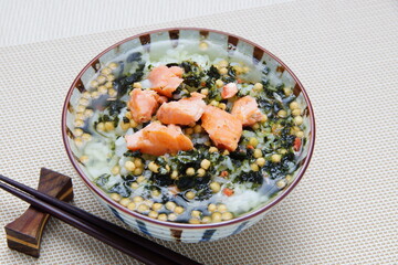 鮭茶漬け