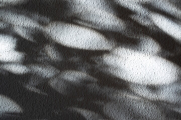 Abstract Concrete Wall with Dynamic Shadow Patterns