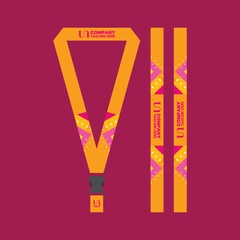 office and company ID card lanyards