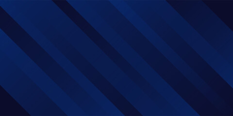 Premium background design with diagonal dark blue line pattern. Vector horizontal template for digital lux business banner, contemporary formal invitation, luxury voucher, prestigious gift certificate