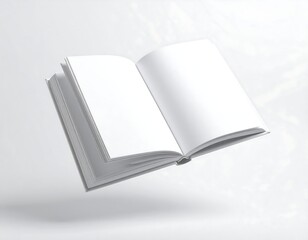 Open Book Mockup/Floating/Studio