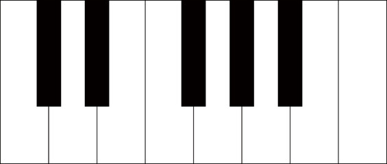 piano keys background