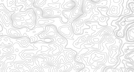 Abstract lines background. Contour maps. Topo contour map on white background. Abstract background with waves Geographic mountain relief. 