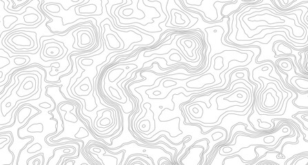 Obraz premium Geography landscape Topo contour map on white background, Abstract lines background. Contour maps. Topo contour map on white background