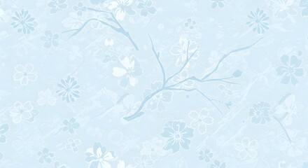 winter background with snow