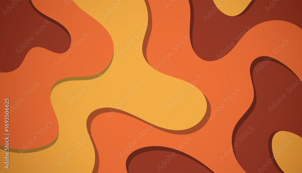 Poster editable abstract wave vector background with modern style