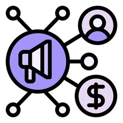 affiliate marketing icon