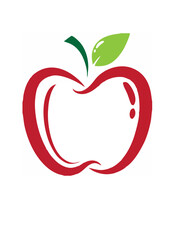 Apple Logo Icon - Fruit Graphic.ai