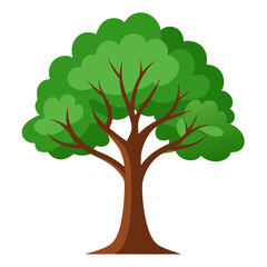 Obraz premium tree with green leaves