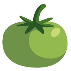 Orange pumpkin with green stem. Perfect for fall-themed graphics, harvest illustrations, or culinary designs.