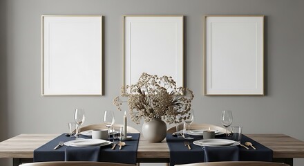 Modern Dining Room Interior Design.