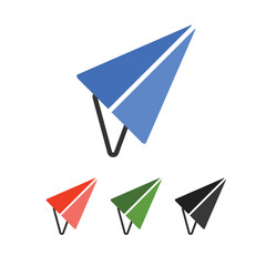 Modern Share Icons &ndash; Flat and Gradient Social Media Buttons for Digital Interfaces