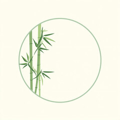 green bamboo background