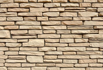 Obraz premium Rustic ledgestone wall texture, natural stone background, seamless, texture