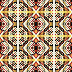seamless pattern with geometric elements