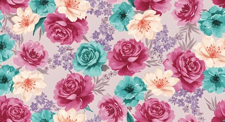 Floral pattern design