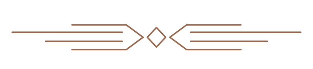 Decorative line. text divider. Line separator, Minimalistic line, Underline element. Vector illustration