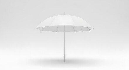 Obraz premium White Umbrella Studio Shot.