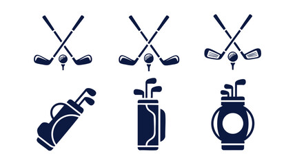 Golf Logo Design Vector,