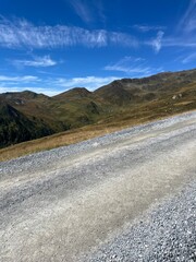 Ein Weg auf dem Berg