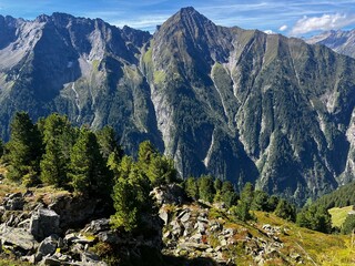 Landschaft im Zillertal