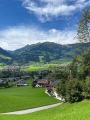 Landschaft im Zillertal