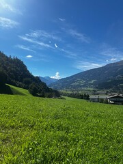 Landschaft im Zillertal